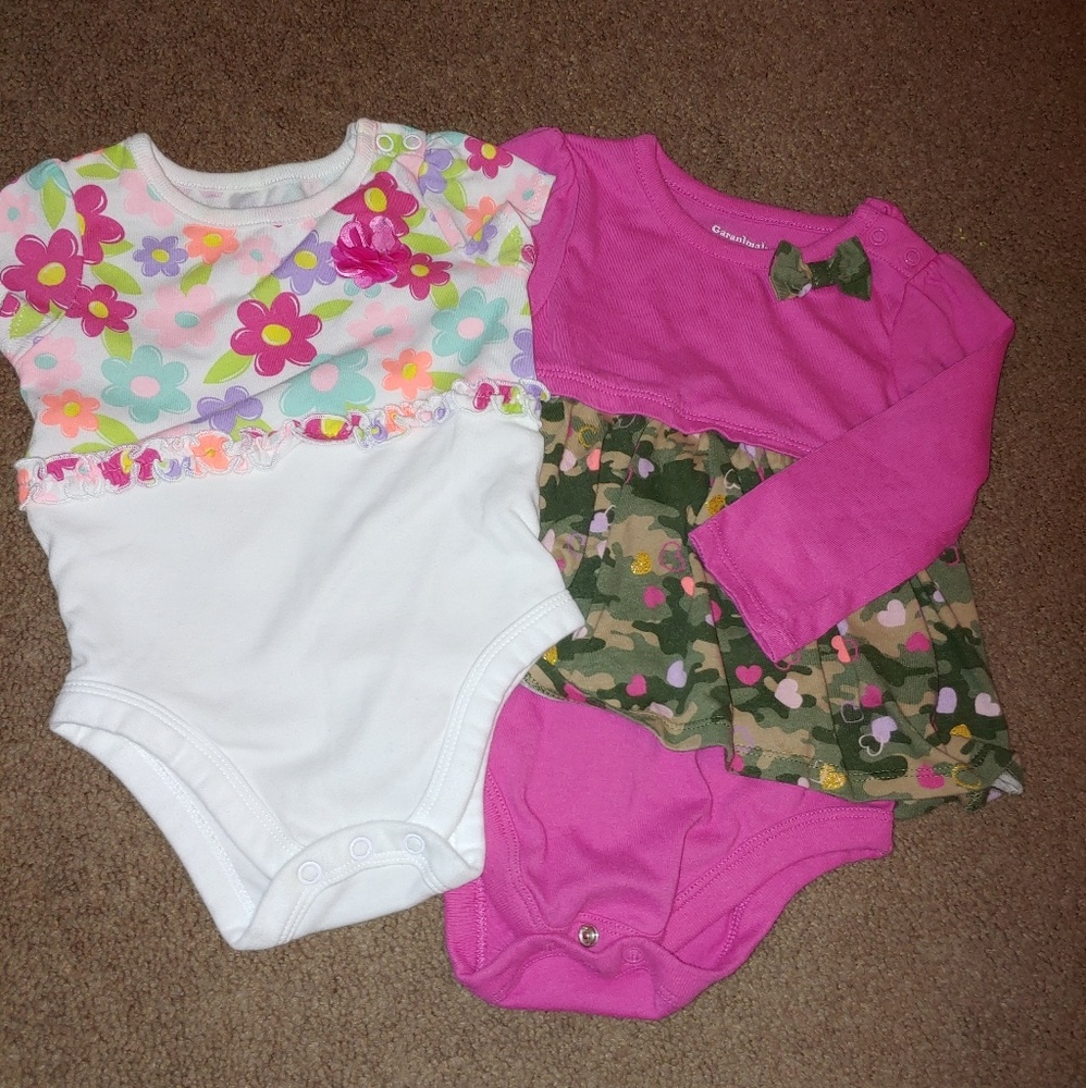 Baby girl onesie